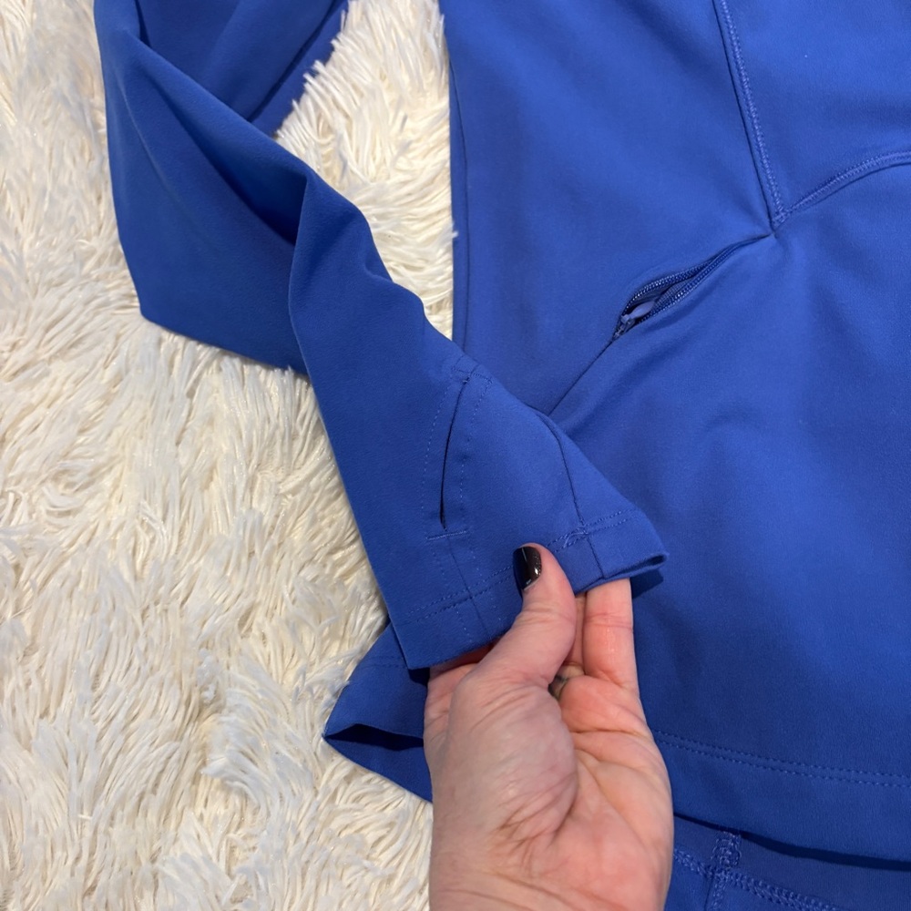 Spyder Active Women's Yoga Jacket Blue Size Medium - Picture 5 of 10